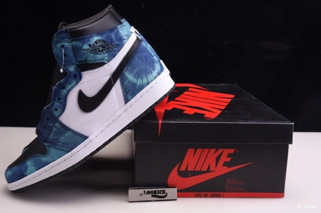 Rep TBK Tie-Dye Jordan 1 Air CD0461-100 OG High 0715